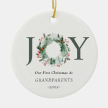 Unsere ersten Weihnachten als Großeltern Joy Foto