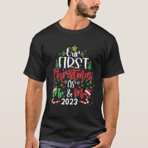 Unsere ersten Weihnachten als Herr und Frau 2023 M T-Shirt