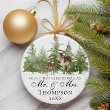 Unsere ersten Weihnachten als Herr und Frau Custom