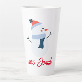 Unsere ersten Weihnachten als Herr und Frau Newlyw Milchtasse