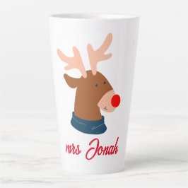 Unsere ersten Weihnachten als Herr und Frau Newlyw Milchtasse