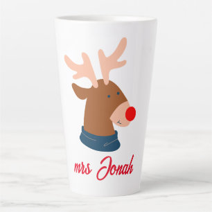 Unsere ersten Weihnachten als Herr und Frau Newlyw Milchtasse