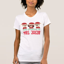 Unsere ersten Weihnachten als Herr und Frau Newlyw T-Shirt