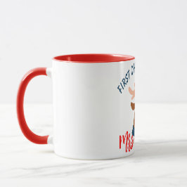 Unsere ersten Weihnachten als Herr und Frau Newlyw Tasse