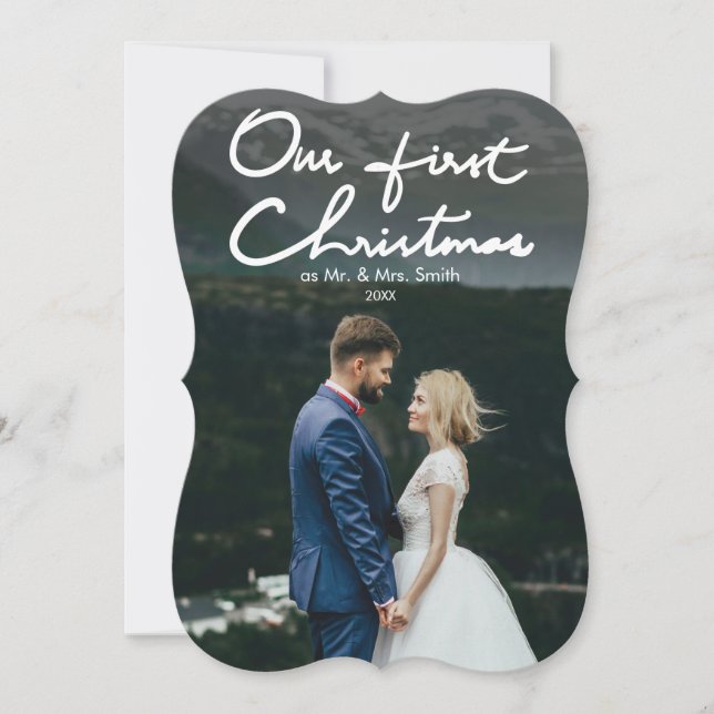 Unsere ersten Weihnachten als Mr. & Mrs. | Foto (Vorderseite)