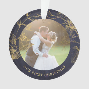 Unsere ersten Weihnachten als Mr. und Mrs. Ornament