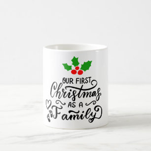 Unsere ersten Weihnachten als Weihnachten der Fami Kaffeetasse