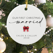 Unsere ersten Weihnachten Verheiratet