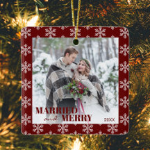 Unsere ersten Weihnachten Verheiratet und hell