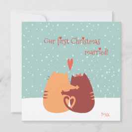 Unsere ersten Weihnachten Verheiratet - zwei Niedl