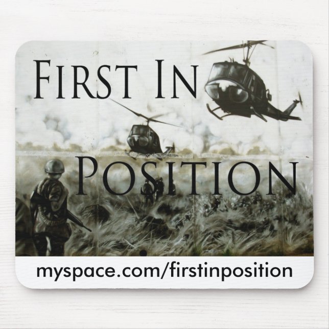 Unsere Fahne! Mousepad (Vorne)