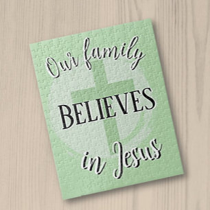 Unsere Familie glaubt an Jesus