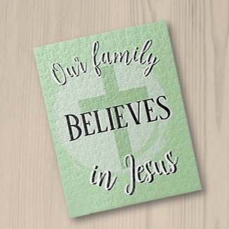 Unsere Familie glaubt an Jesus