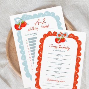 Unsere Familie Wächst Baby Shower Einladung