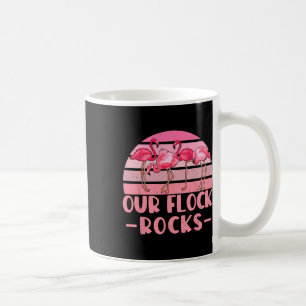 Unsere Flock Rocks Flamingos Lover Familienurlaub  Kaffeetasse