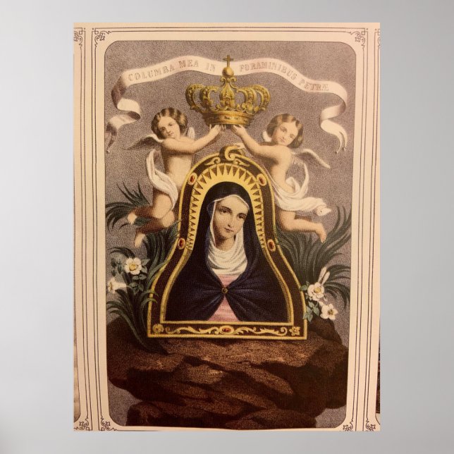 Unsere Frau der Heiligen Höhle Poster (Vorne)