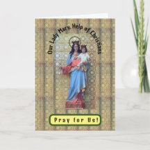 Unsere Frau Mary, Hilfe von Christen