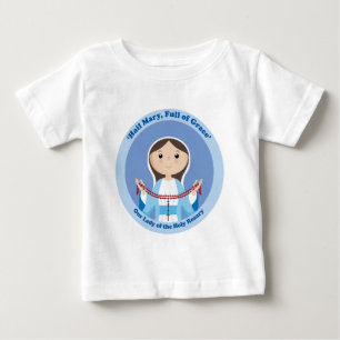 Unsere Frau vom Rosenkranz Baby T-shirt