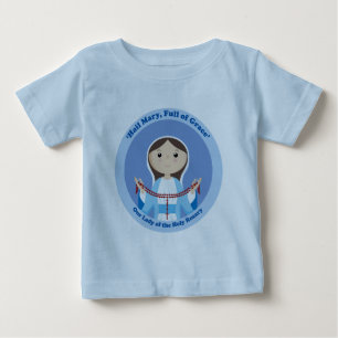 Unsere Frau vom Rosenkranz Baby T-shirt