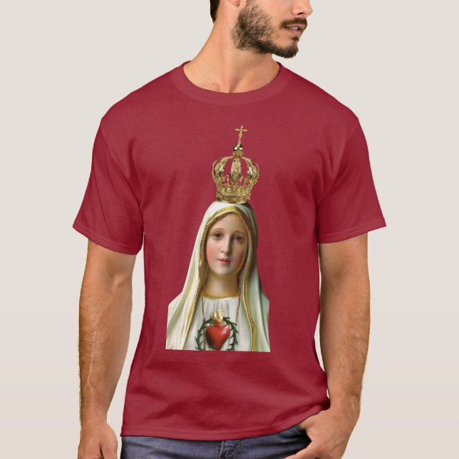 Unsere Frau von Fatima T-Shirt (Vorderseite)