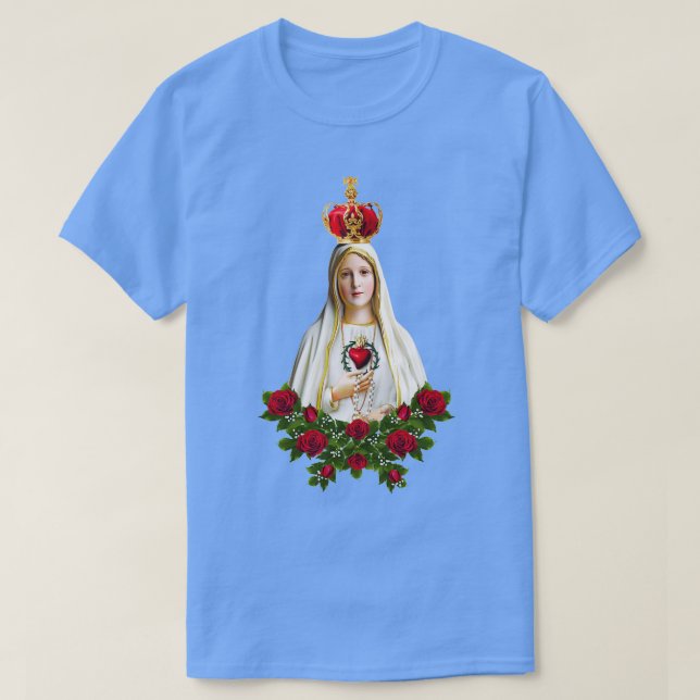 Unsere Frau von Fatima T-Shirt (Design vorne)