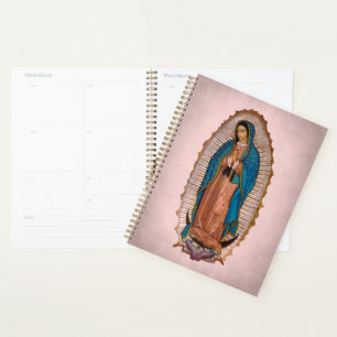 Unsere Frau von Guadalupe 1531 mit Gebet Planer