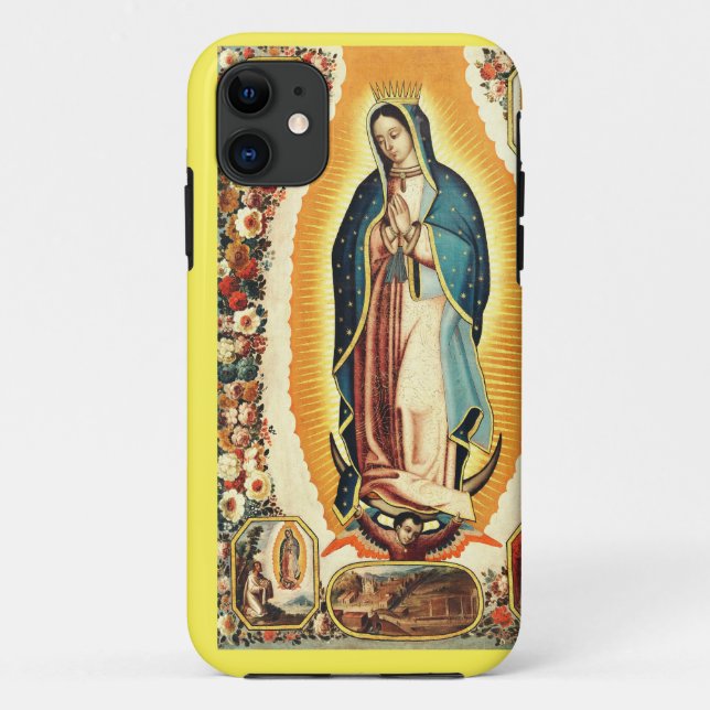 Unsere Frau von Guadalupe Case-Mate iPhone Hülle (Rückseite)