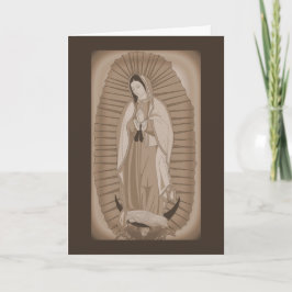 Unsere Frau von Guadalupe Karte