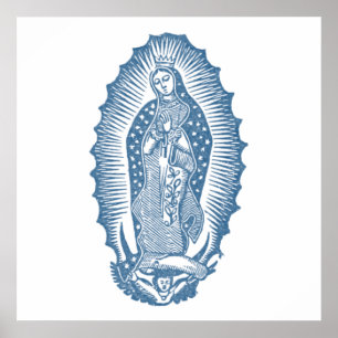 Unsere Frau von Guadalupe Poster