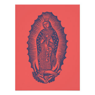 Unsere Frau von Guadalupe Poster
