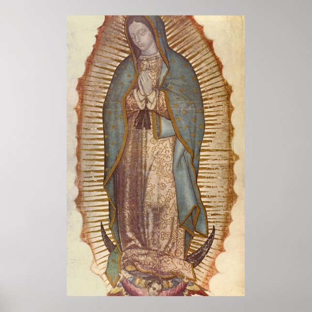 Unsere Frau von Guadalupe Poster (Vorne)