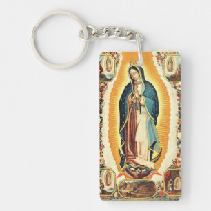 Unsere Frau von Guadalupe Schlüsselanhänger