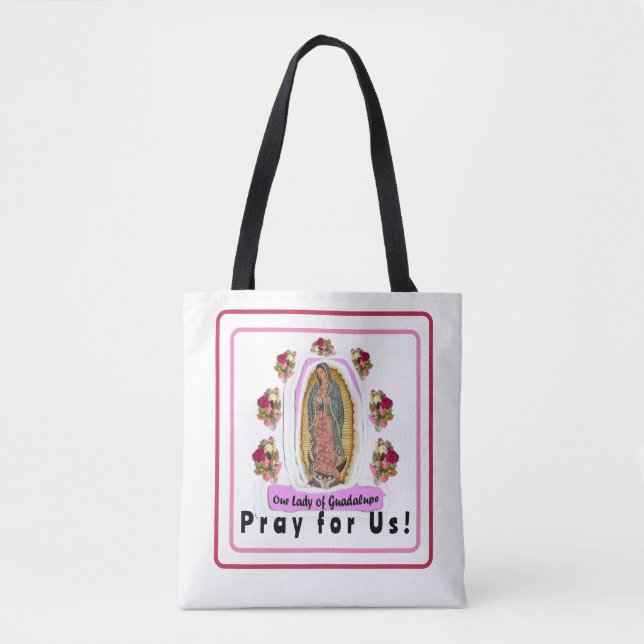 Unsere Frau von Guadalupe Tasche (Vorderseite)