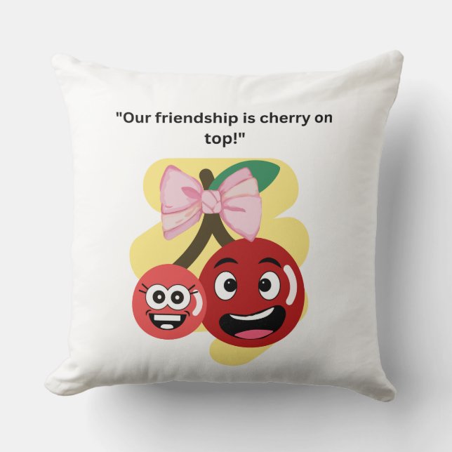 UNSERE FREUNDSCHAFT KISSEN (Vorderseite)