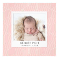 Unsere ganze Welt Instant Foto geometrisch