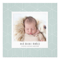 Unsere ganze Welt Instant Foto geometrisch