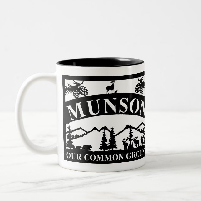 Unsere gemeinsame Basis Zweifarbige Tasse (Links)