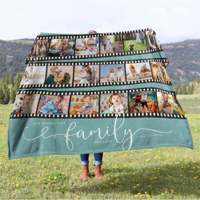 Unsere Geschichte - unsere Familie - Unsere Liebe  Fleecedecke (Von Creator hochgeladen)