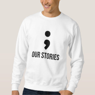 Unsere Geschichten werden nie enden Paarmatching Sweatshirt