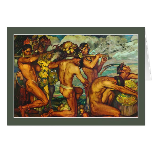 Unsere Götter von Saturnino Herran (Vorderseite (Horizontal))