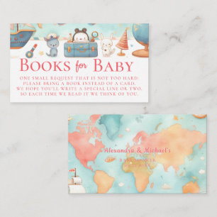 Unsere größte Abenteuerkarte Rosa Bücher Baby Show Begleitkarte