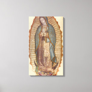 unsere Guadalupe Leinwanddruck