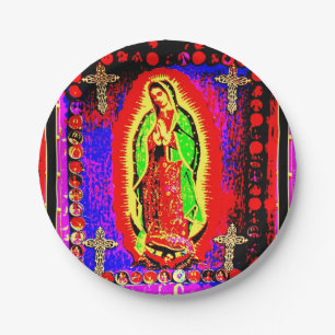 unsere Guadalupe Pappteller