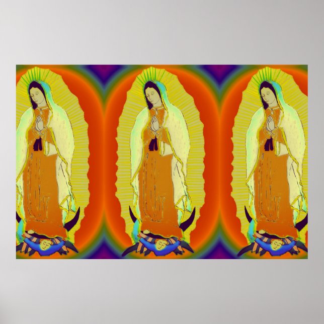 unsere Guadalupe Poster (Vorne)