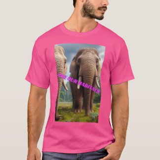 UNSERE HABITATEN gerettet T-Shirt