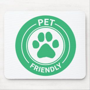Unsere Hausfrau Bestie Westie Gezeichnet Paw - grü Mousepad
