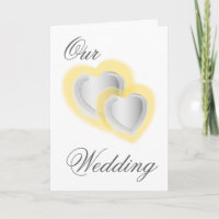 Unsere Hochzeit - besonders angefertigt -
