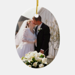 Unsere Hochzeit Keramik Ornament