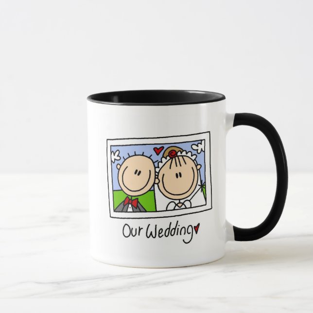Unsere Hochzeits-kundengerechte Tasse (Rechts)
