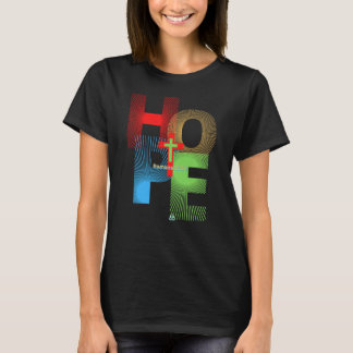 UNSERE HOFFNUNG IST IN JESUS-Römern 15:13 Christli T-Shirt
